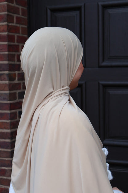 Mushroom Beige | Sandy Premium Jersey