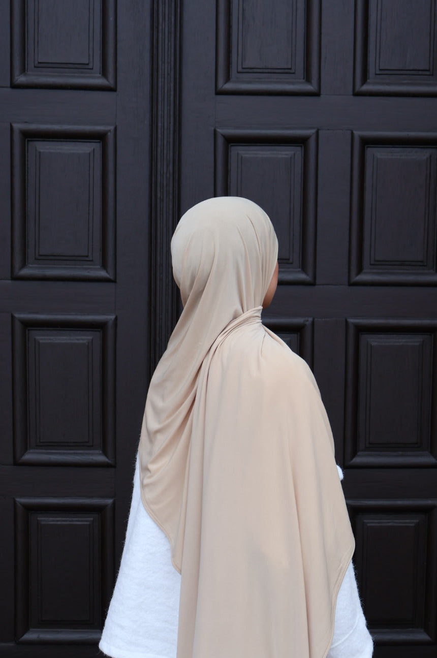 Mushroom Beige | Sandy Premium Jersey