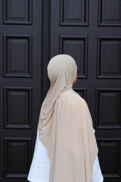 Mushroom Beige | Sandy Premium Jersey