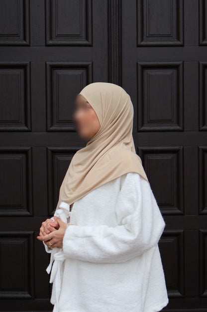 Mushroom Beige | Sandy Premium Jersey